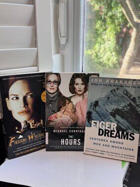 📚✨ Curated Literary Collection — The Hours, Eiger Dreams, Freedom Writers ✨📚